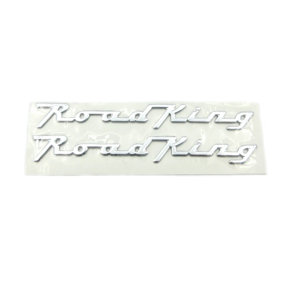 

Motorcycle Body 3D Chrome Emblem Badge Sticker Parts For Harley Davidson Road King Roadking 110/105th Anniversary Classic Decals