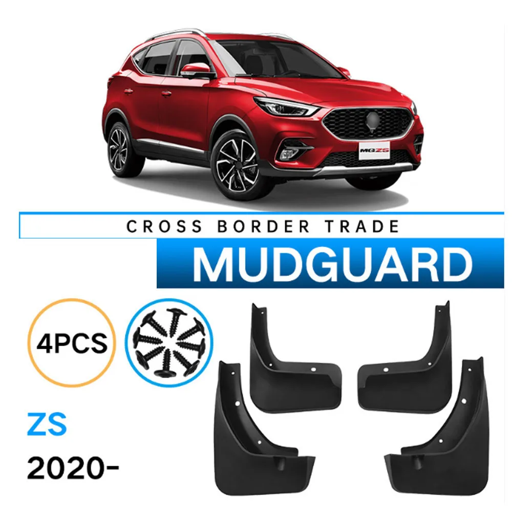 

Car Mudguards For MG ZS 2020-2023 ABS Mud Guards Fender Flare Mudflaps Exterior Parts Auto Accessories