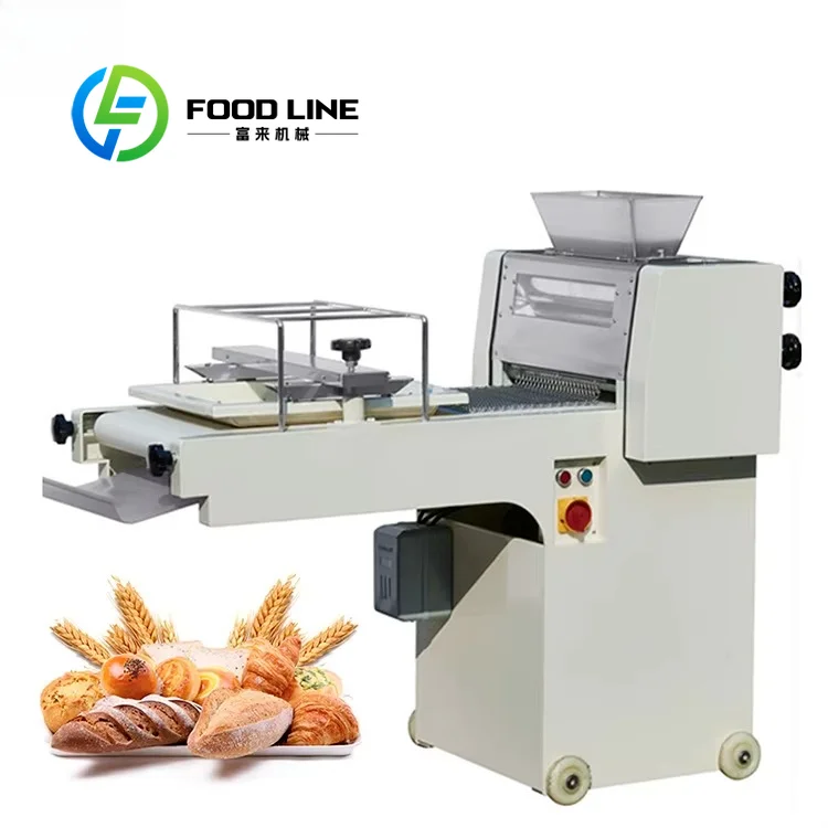 Bagel Commercial Toast Shaping Machine, Bread Baguette Dough Forming Machine, Square Bag Shaping Machine Baking Equipment