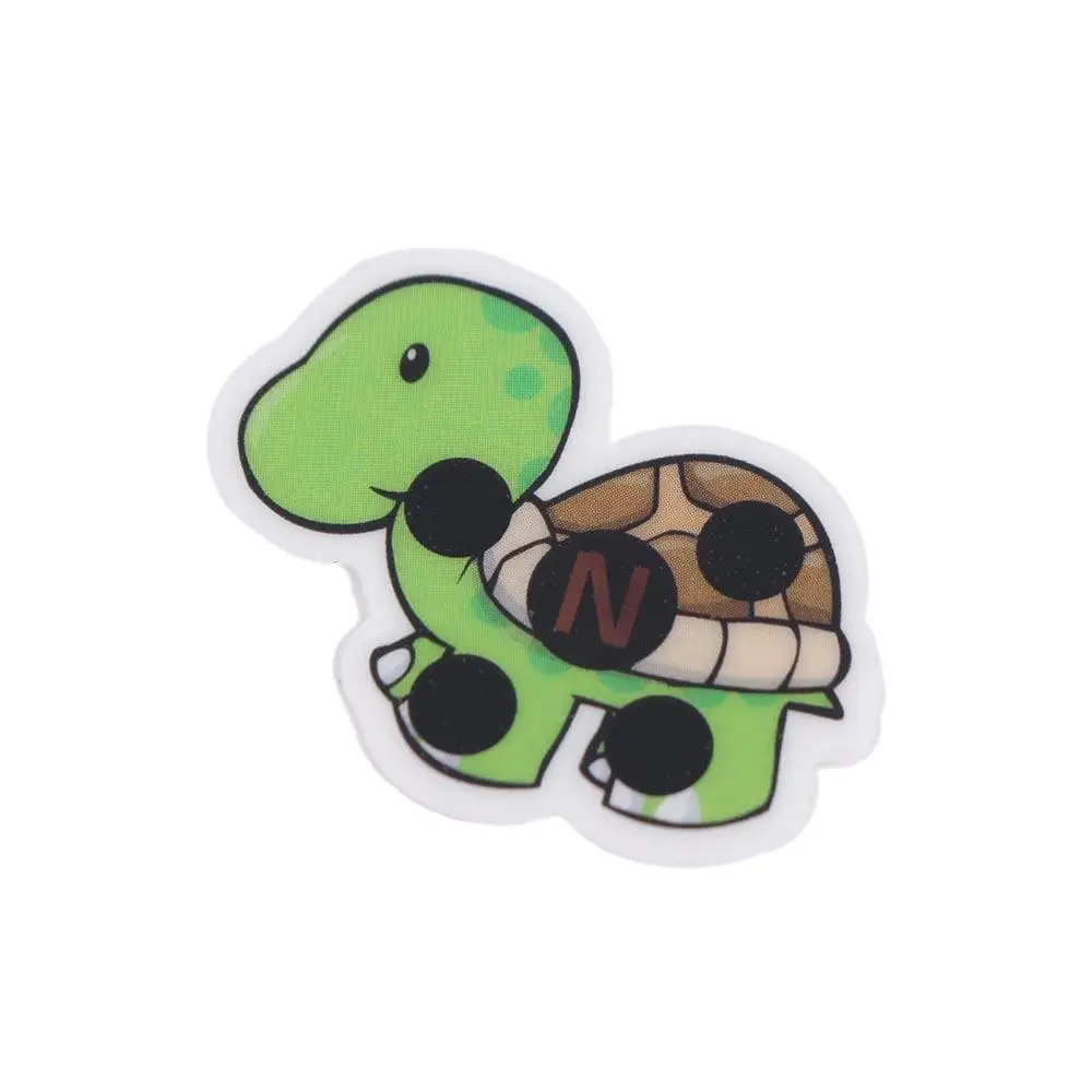 كارتون 10 قطعة كشف الحمى رعاية الطفل اختبار درجة حرارة الرأس ميزان الحرارة الجبين ملصق موازين الحرارة