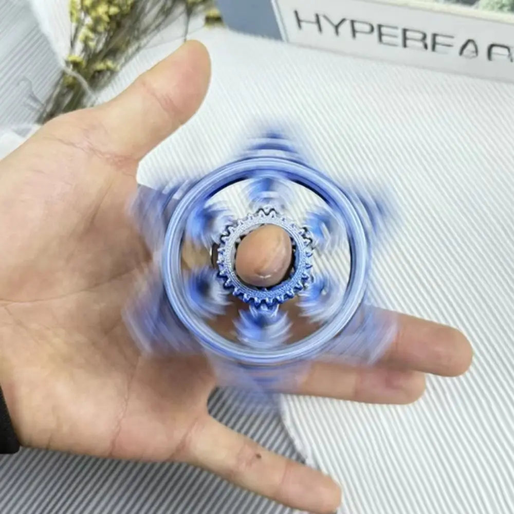 

Шестиконечная звездная шестерня, ручной Спиннер, гироскоп, звездочка на кончике пальца, ручной Спиннер, цепная шестерня, металлический волчок