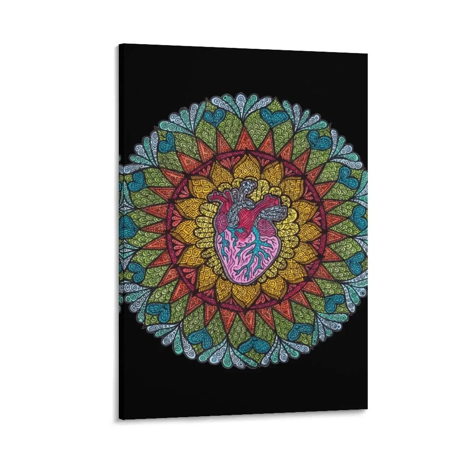 

Centre of the Universe: Prints with black background Canvas Painting decorative items for home art mural Paintings for bedroom