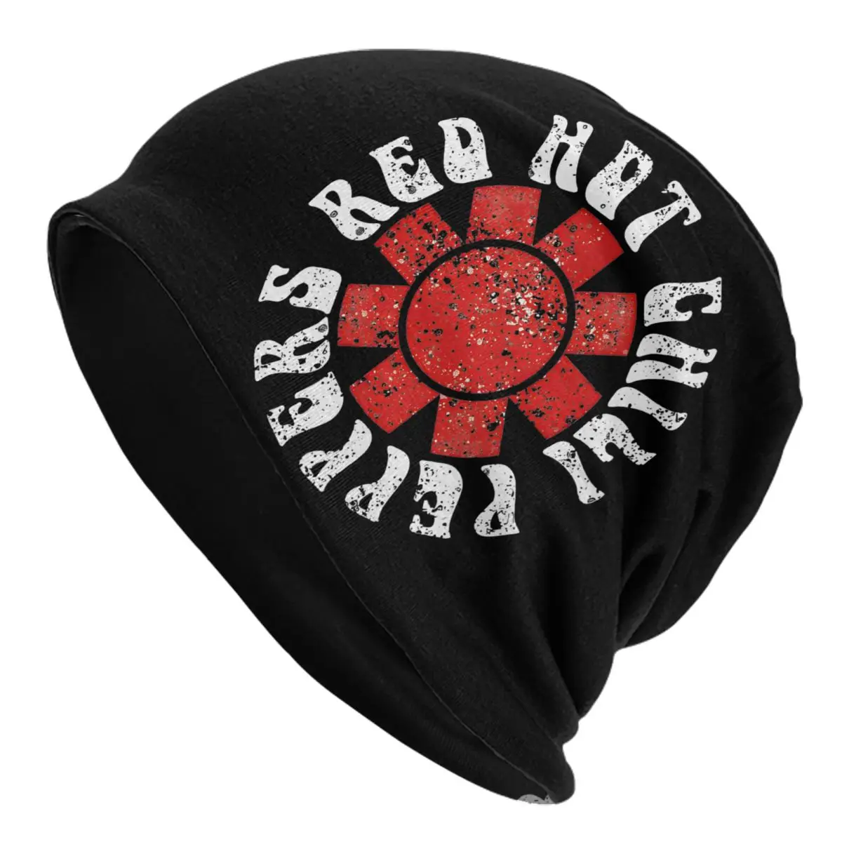 Distressed Red Hot Chili Peppers Bonnet Hat Fashion Outdoor Skullies Beanies Hats Men's Women's Warm Thermal Elastic Cap