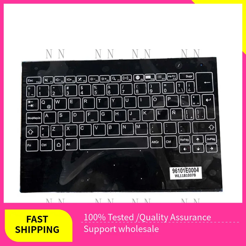 

YUZG Keyboard for Lenov-o Yog-a Book YB1-X90L YB1-X90F US SP Black
