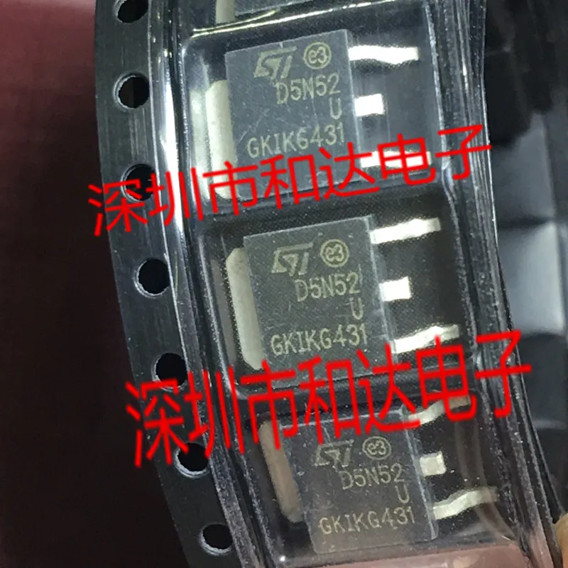 20pcs orginal new D5N52U STD5N52U TO-252 525V 4.4A