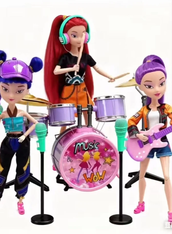 

Аниме-куклы Kpop Охотники на демонов Фигурка Игрушка Руми Мира Зои Красивая принцесса Куклы для маленьких девочек Пластиковая игрушка «сделай сам» для девочек