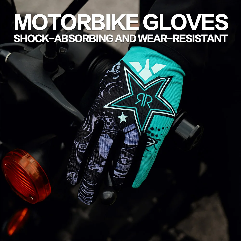 FUNTIMES زوج من قفازات ركوب الدراجات العالمية الرياضية الخارجية الجديدة، عصرية ومتعددة الاستخدامات للدراجات النارية والدراجات وغيرها