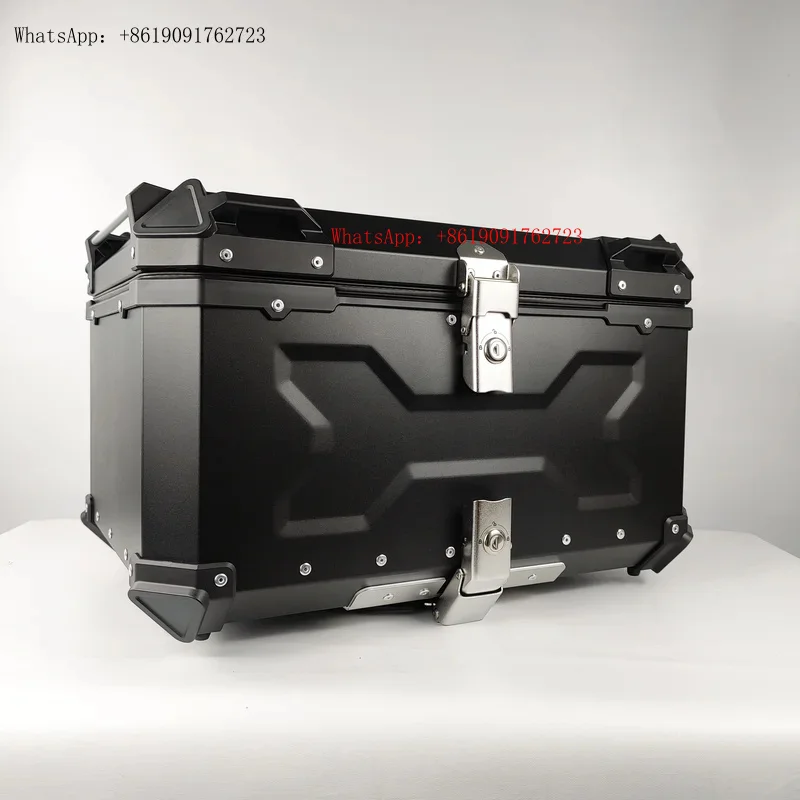 

Factory Hot Selling 65L Aluminum Alloy Motorcycle Box Rear Case Tail Boxes