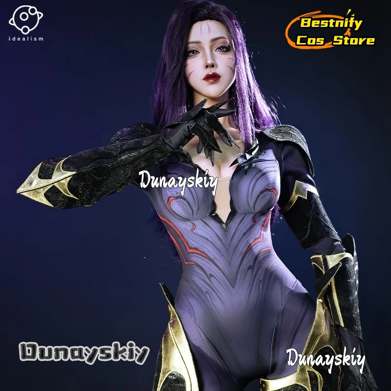 

Bestnify@Anime KaiSa Cosplay Costume Game Outfit for Women Anime Outfit High Quality Cosplay Wig Role Play Hair Party Hallowmas