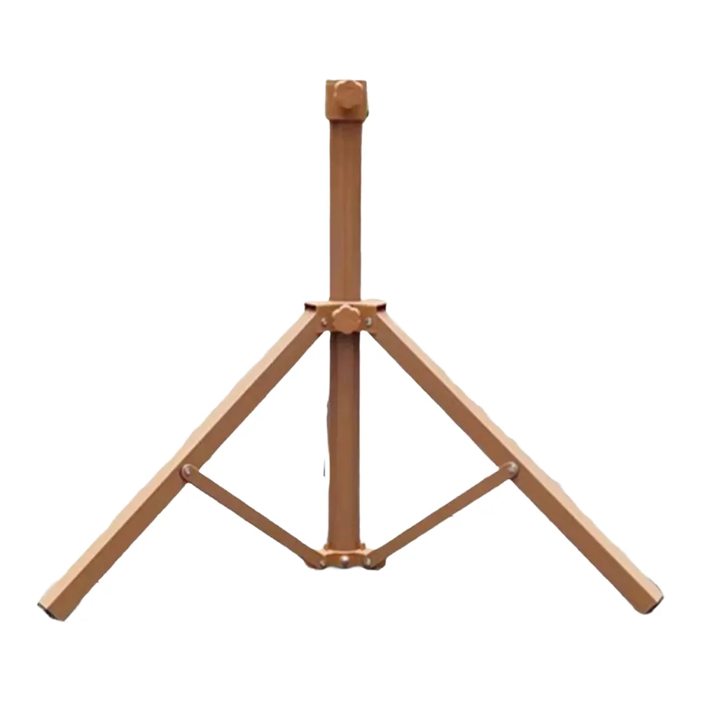 

Metal Umbrella Base Foldable Umbrella Holder Beach And Outdoor Fun 55cm 21.65inch Adjustable Center Hole Portable Design