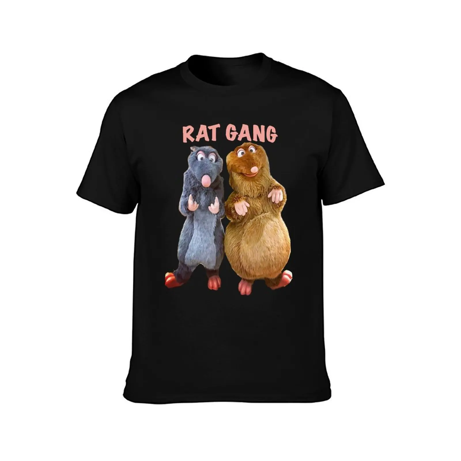 Extremely Sensitive Sense Of Smell Yummy Rat Gang Vintage T-Shirt, Summer Casual Cotton Tee, Oversized Streetwear Tops