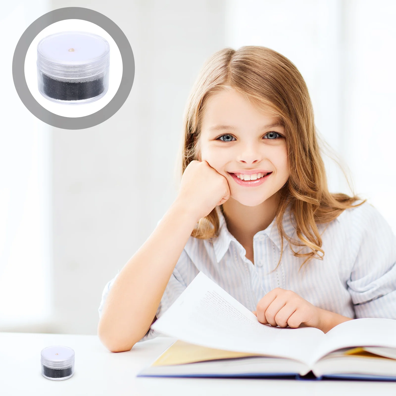 

Synthetic Diamond Specimen For Kids Science Education With Storage Box Artificial Gemstone Decorative Stone For