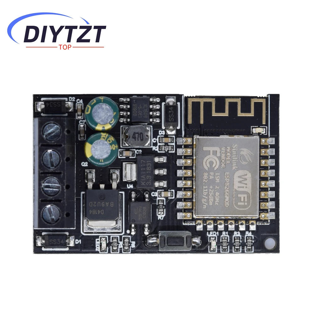 

ESP-12F WIFI mobile phone remote controller module DIYTZT DC 5v-36v smart home phone APP XY-WFMS