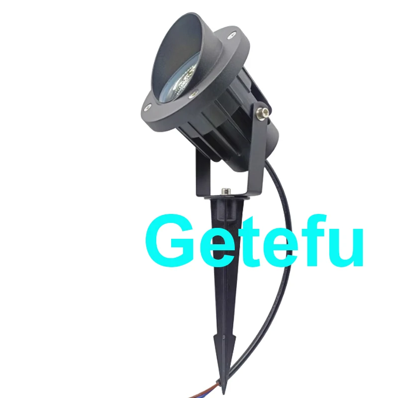 LED Cob Outdoor Garten Licht LED Rasen Lampe Spike 18W 15W 10W 7W wasserdichte Glühbirne AC220V 110V 12V Landschaft IP65 Weg Scheinwerfer