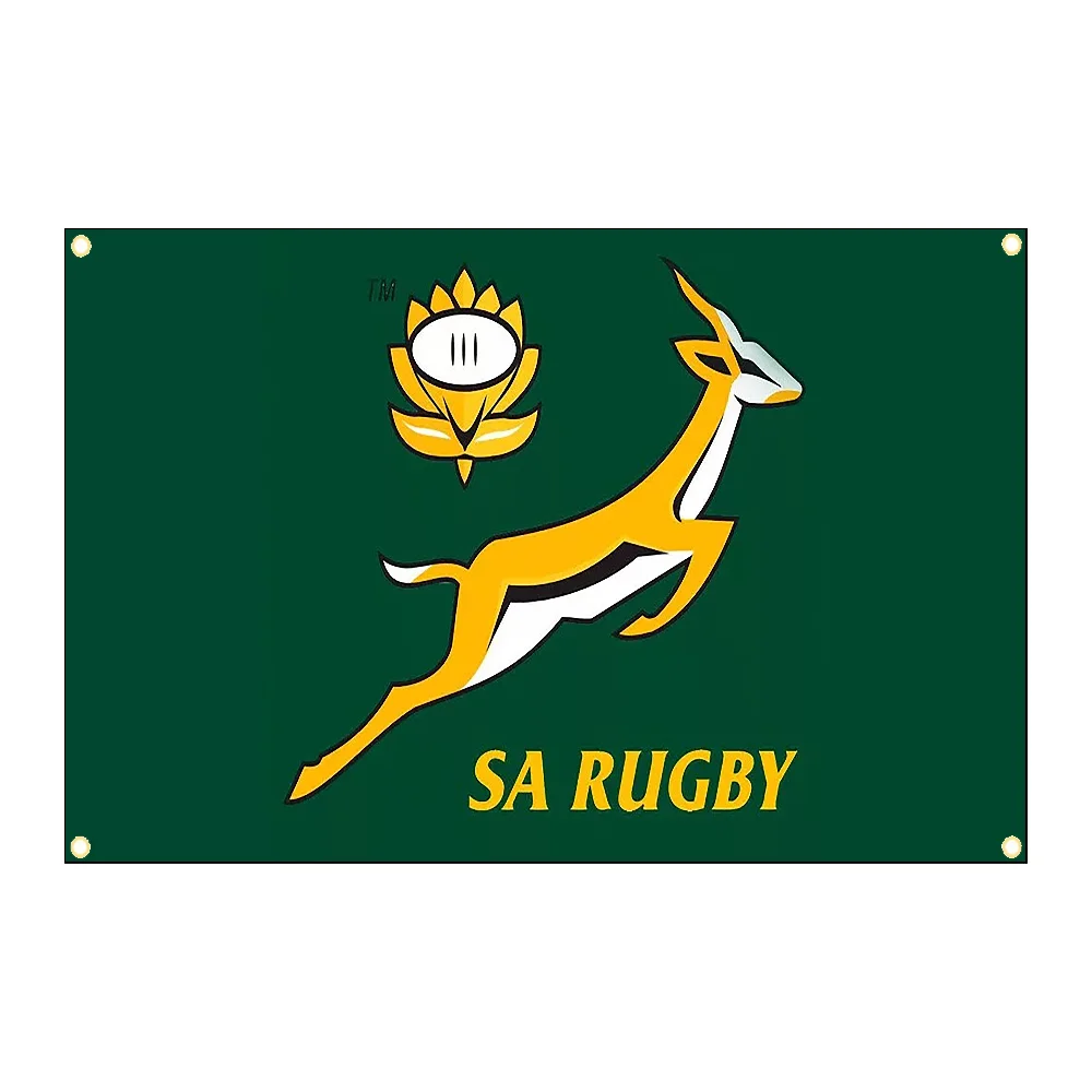 Custom Flags for Rooms South AfricaS SpringbokS Wall Decoration Home Decor Flaga Pride Flag to Hang Outdoor Decorations Funny