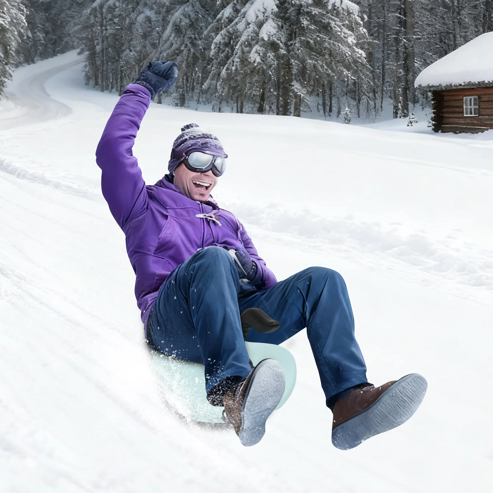 

Многофункциональная уличная скользящая доска для катания по снегу, траве и песку, идеально подходит для семейного отдыха и занятий с детьми.