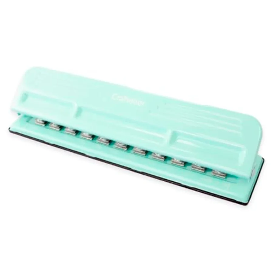 

XL Disc Planner Hole Punch Adjustable Hole Puncher for Discbound Notebooks and Journaling Supplies Punches up to 3 Sheets of 90