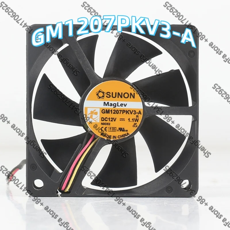 Authentic SUNON 7CM 7020 70X70X20MM 12V GM1207PKV3-A 1.1W three-wire Silent Projector Cooling Fan