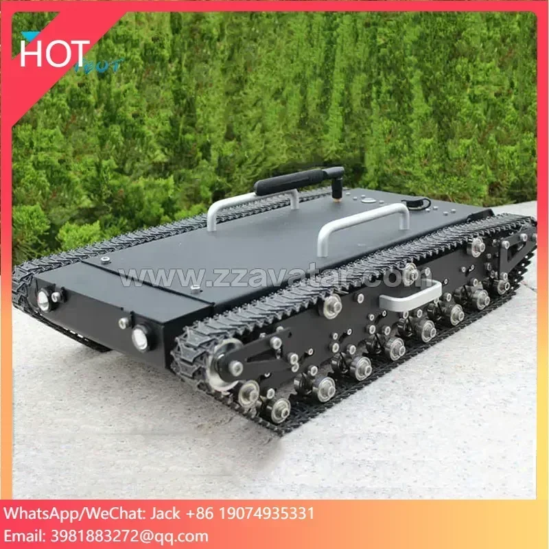 Fire Fighting Robot Chassis Secondary Development Electric Crawler Robot Tank Chassis Platform