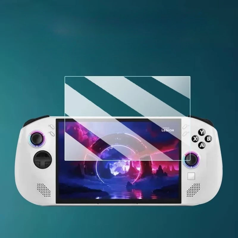 لينوفو ليجيون Go 2 HD واقي للشاشة من الزجاج المقسى لينوفو ليجيون Go2 GO2 LegionGo2 غطاء كامل طبقة أمامية واقية