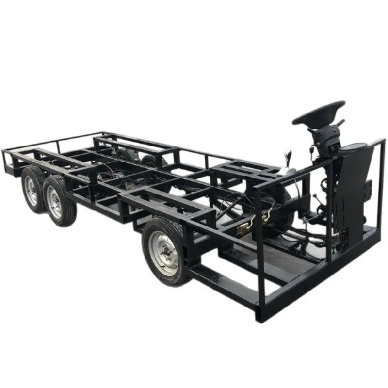 Electric mobile vehicles, stage play parade floats, large park sightseeing floats