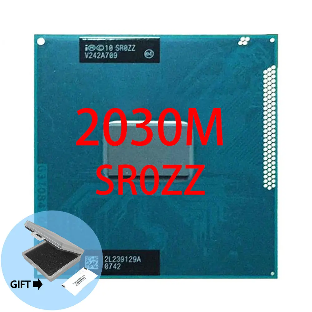 Intel Pentium 2030M 2030M SR0ZZ 2.5 GHz Dual-Core Dual-Thread CPU Processor 2M 35W Socket G2 / rPGA988B