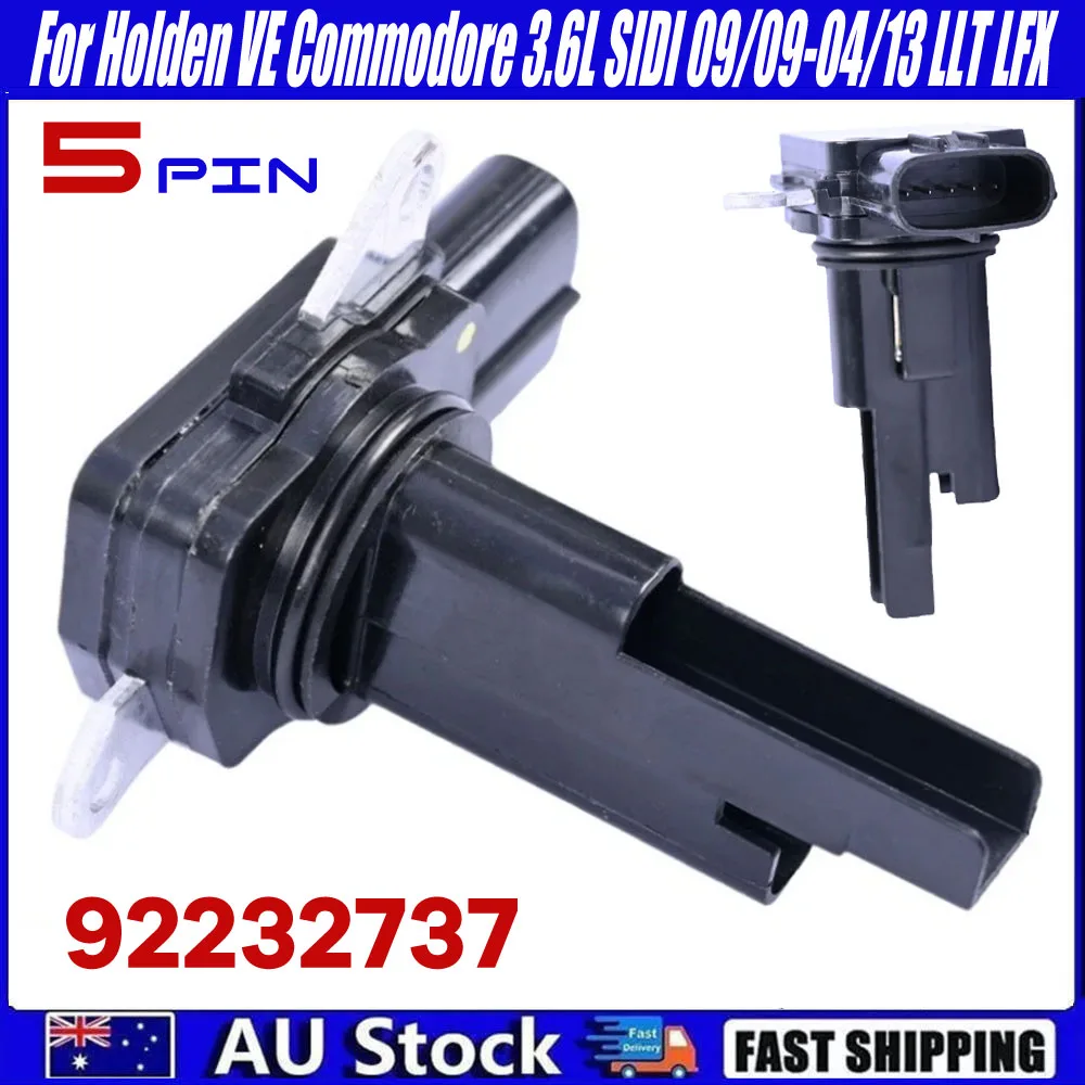 

Датчик Ve Commodore, 5-контактный 5-контактный счетчик воздуха, массовый счетчик воздуха, совместимый датчик 92232737 для двигателя Lfx Commodore 3,6 л Sidi