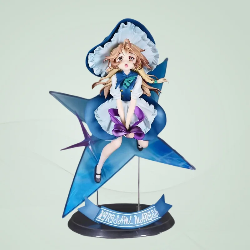 

Аниме-фигурка Touhou Project Kirisame Marisa, коллекционная статуэтка из ПВХ, модель 28 см, настольное украшение для любителей аниме