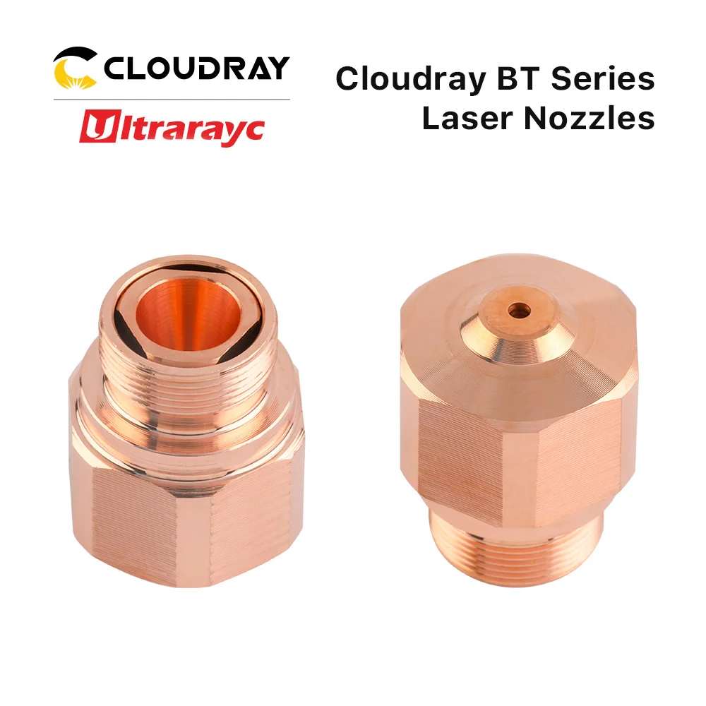 Ultrarayc 10pcs/set HK NK Series Laser Nozzle Caliber 0.8-4.0mm Thread M10 for BS Fiber Laser Cutting Head