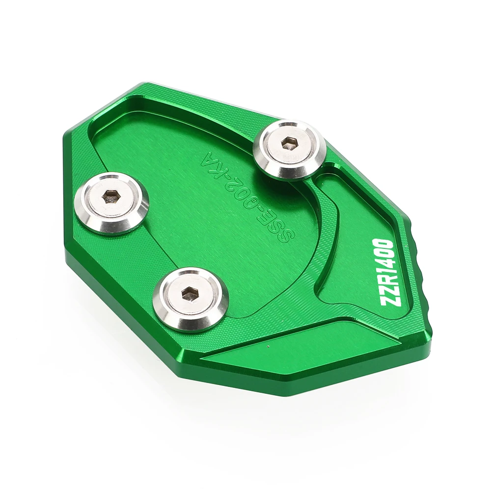 لكاواساكي ZZR1400 ZZR 1400 2012-2023 2022 2019 2018 2017 2016 2015 2014 2013 دراجة نارية الجانب حامل تكبير مسنده وسادة للقدم #5