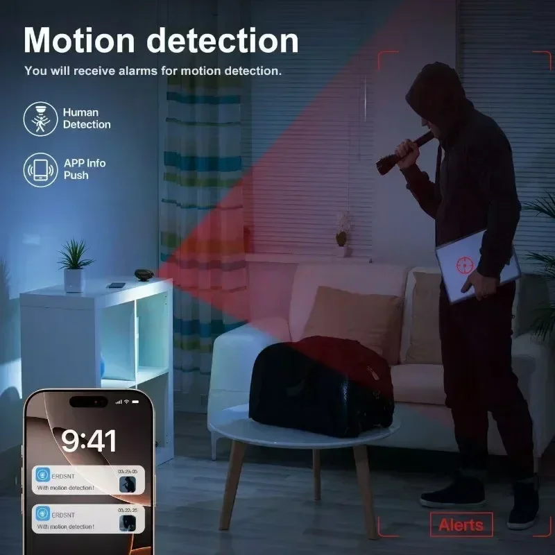 1080P HD كاميرا واي فاي صغيرة محمولة حماية أمن الوطن الذكي سلسلة مفاتيح صغيرة كاميرا فيديو DVR للرؤية الليلية كاميرا مصغرة Espia