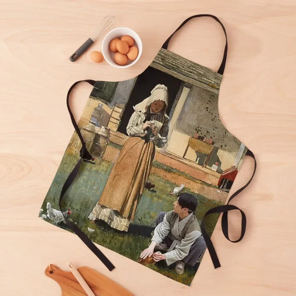 JK and Chicken Apron Men kitchen Kitchen For Men Apron