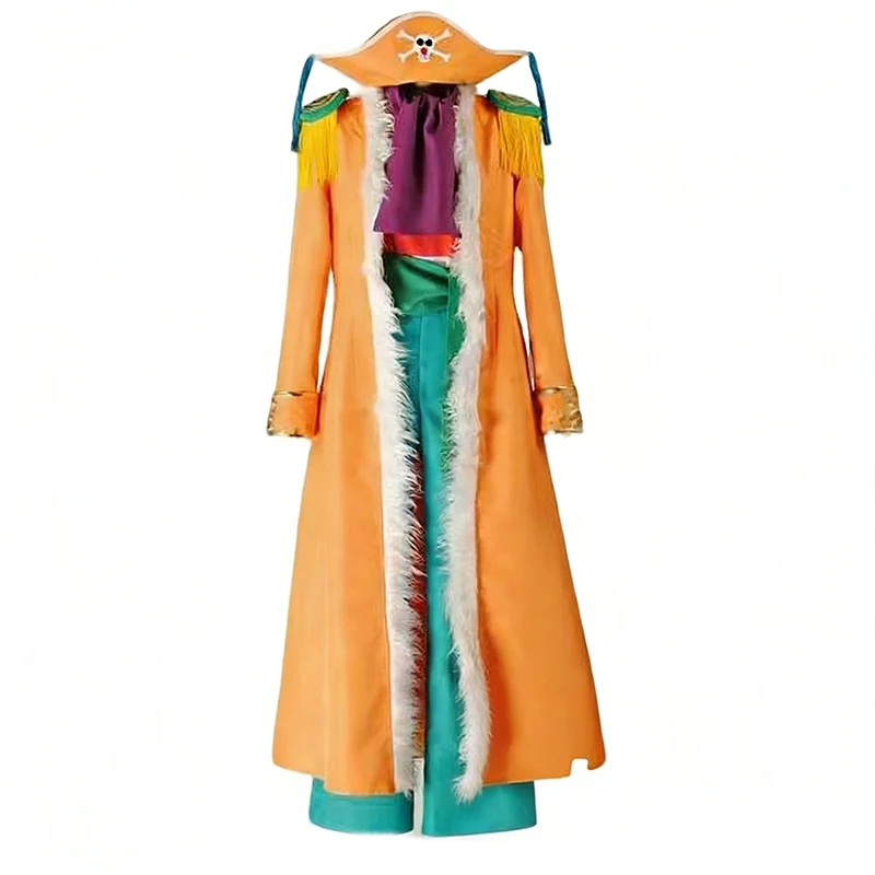 

Багги косплей униформа костюм полный комплект со шляпой для Хэллоуина Рождественская вечеринка мужской женский костюм