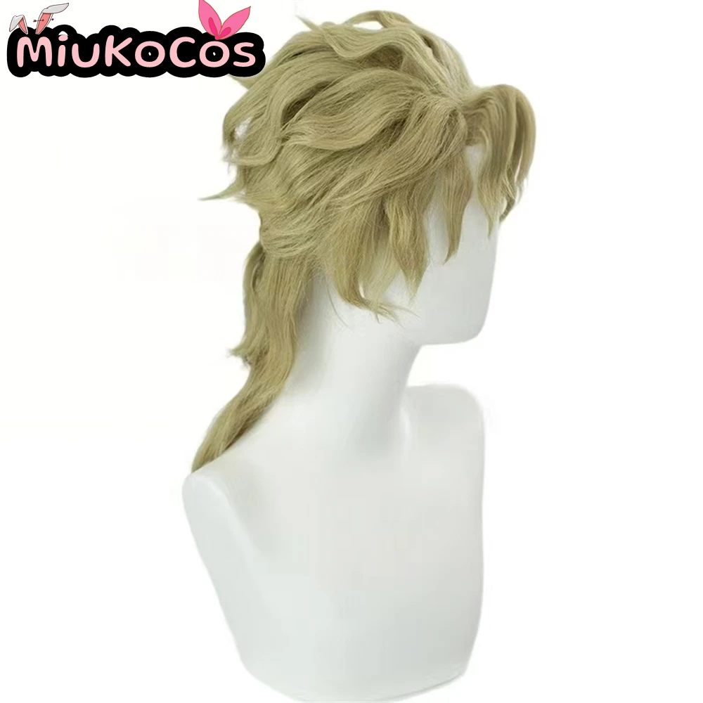 В НАЛИЧИИ Дио Брандо Косплей Парик Мико Косплей Аниме Невероятные Приключения ДжоДжо Косплей