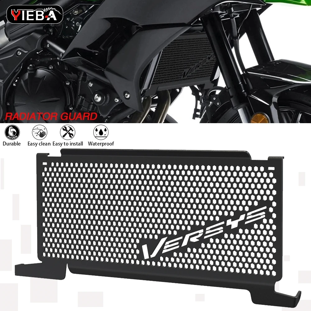 

For KAWASAKI VERSYS 650 Motorcycle Radiator Protection Guard Grille Cover KLE 650 VERSYS650 ABS 2015-2024 2023 2022 2021 KLE650