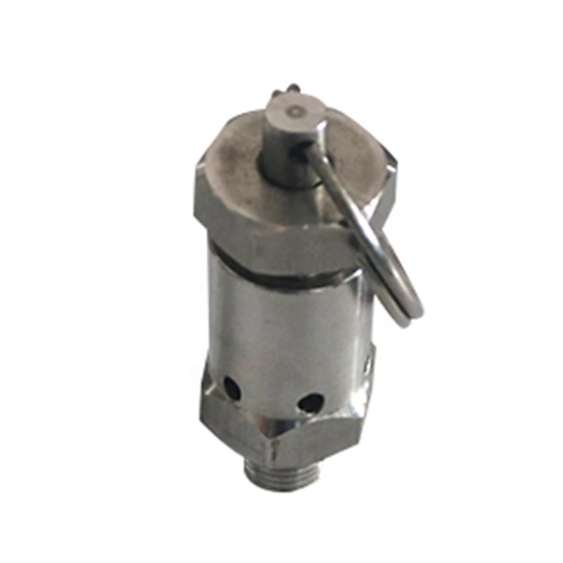 Stainless steel mini safety pressure relief valve for solvent tank