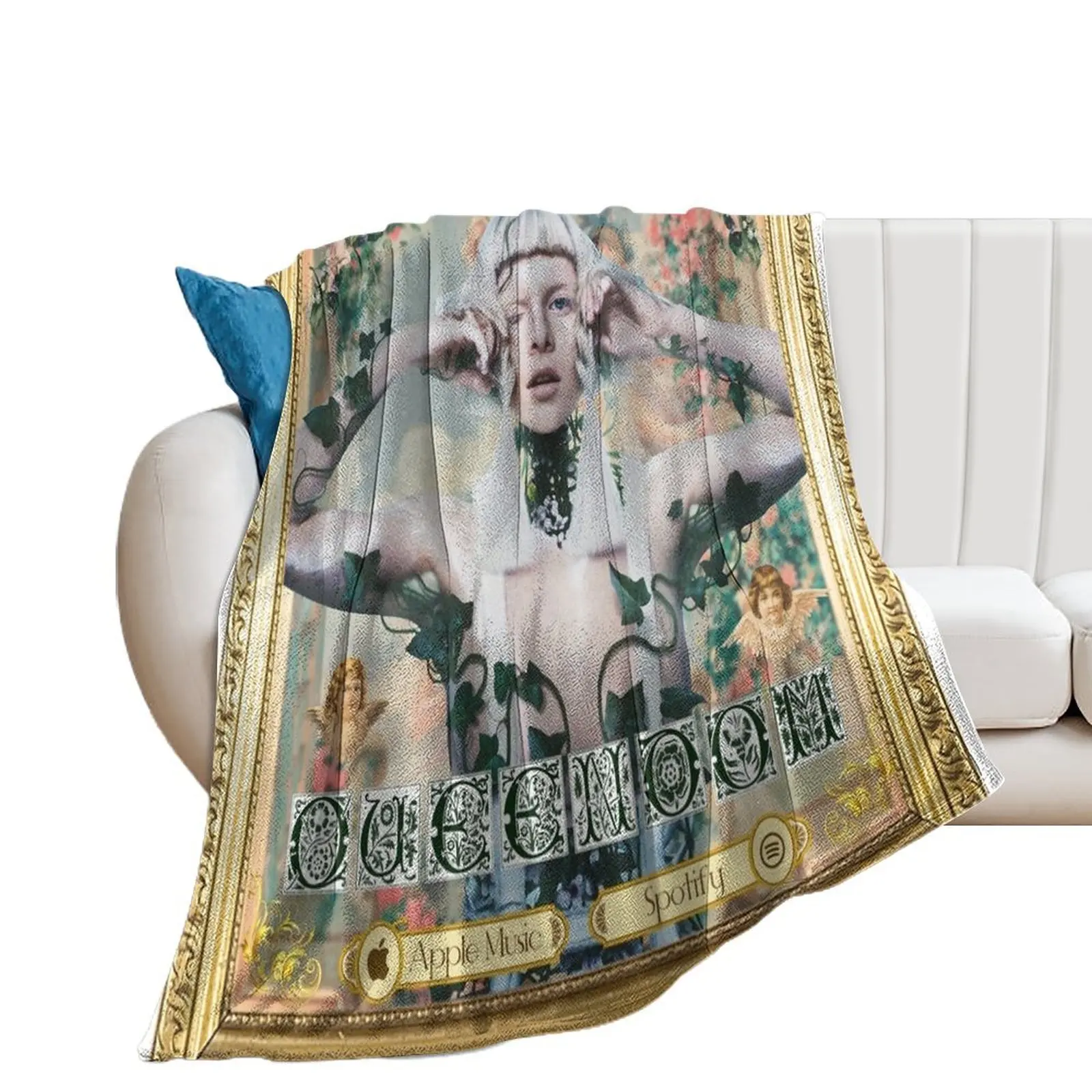 Aurora Aksnes Album Cover Throw Blanket Sofa Quilt for sofa Plush Blankets