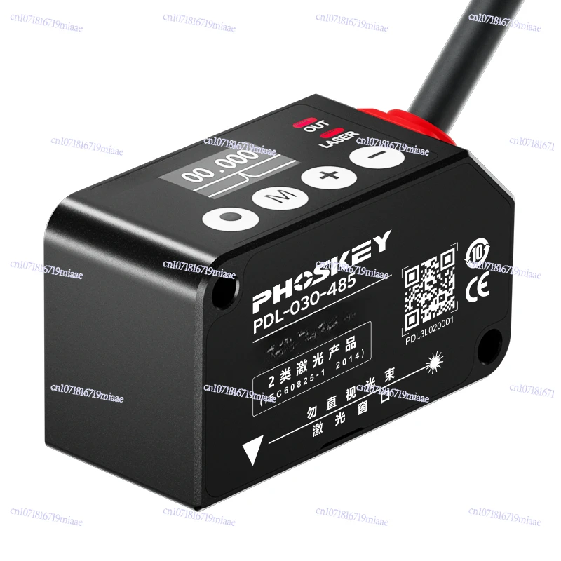 

Μm High-precision Displacement Sensor Ranging 485 Analog Measurement Thickness Height Vibration Frequency Roundness
