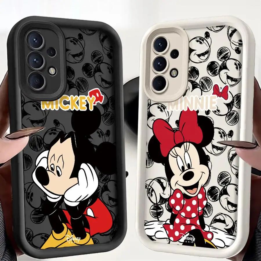 Shockproof Case For Samsung A14 A12 A13 A23 A71 A34 A51 A13 A33 A15 A32 A22 A55 A24 Shell Phone Cover Disney Donald Duck Pluto