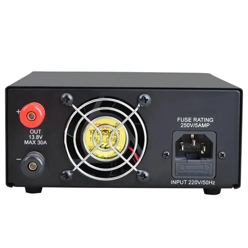 L62A For QJE PS30SWIV For Power Supply 13.8V 30A Adjustable Linear DC Communication Switching Power Supply EU Plug