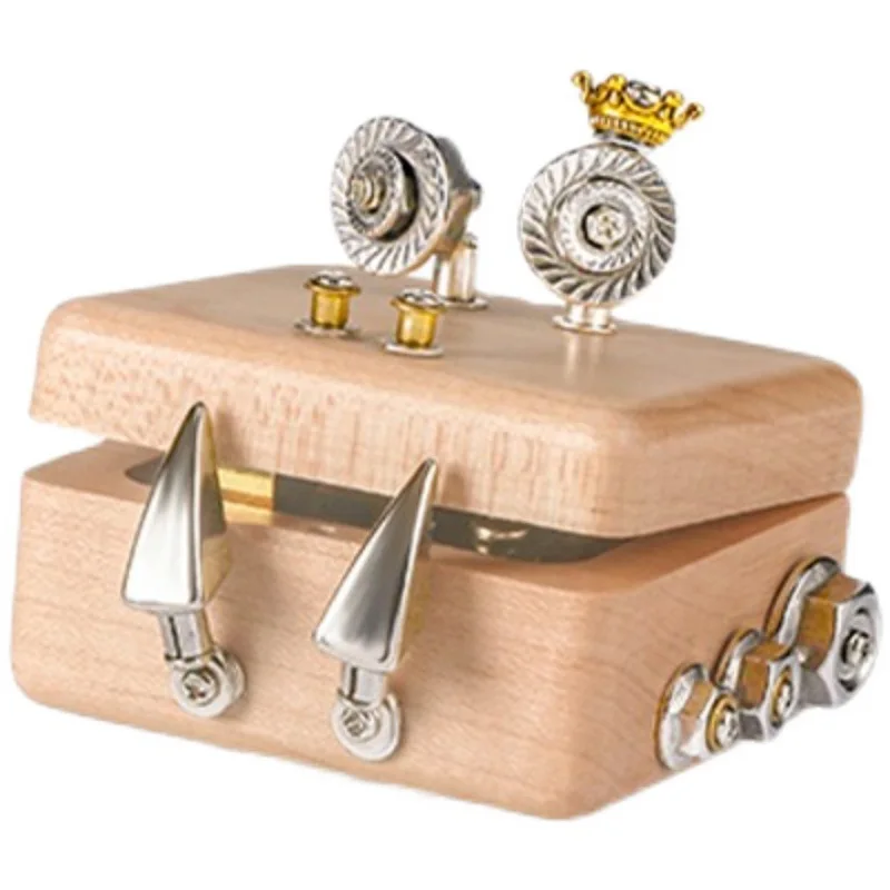 

Munster music box metal assembly model tide play figure ornament creative building block 3D puzzle