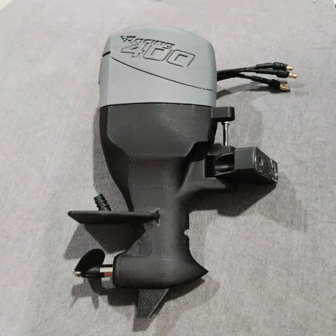 1:8 Stern Machine Racing 400 1/8 Boat Outboard Engine Model Toy DIY