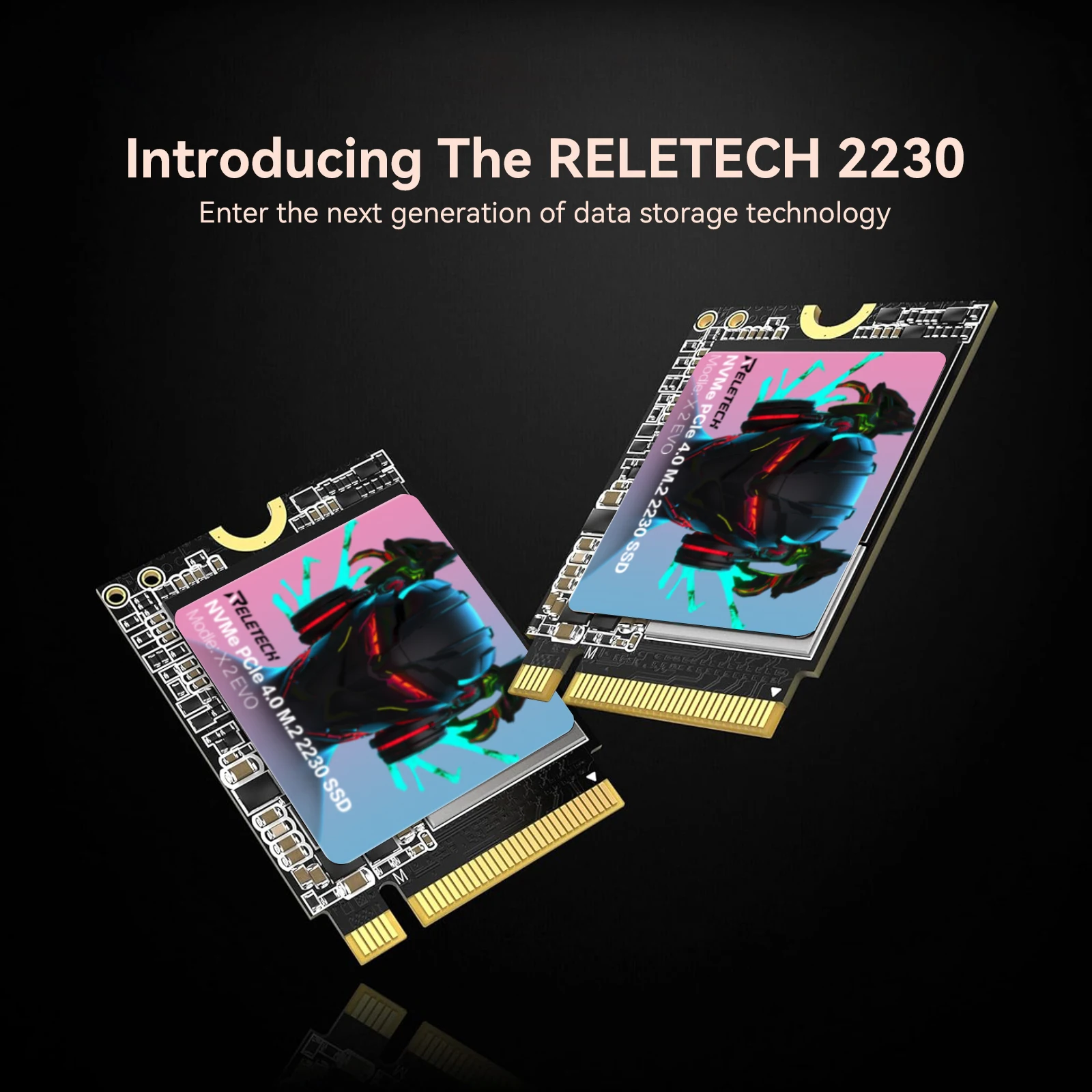 Reletech M.2 2230 SSD 1TB Gen4 PCIe 4.0 X4 NVMe Solid State Drive for Steam Deck Microsoft Surface ProX