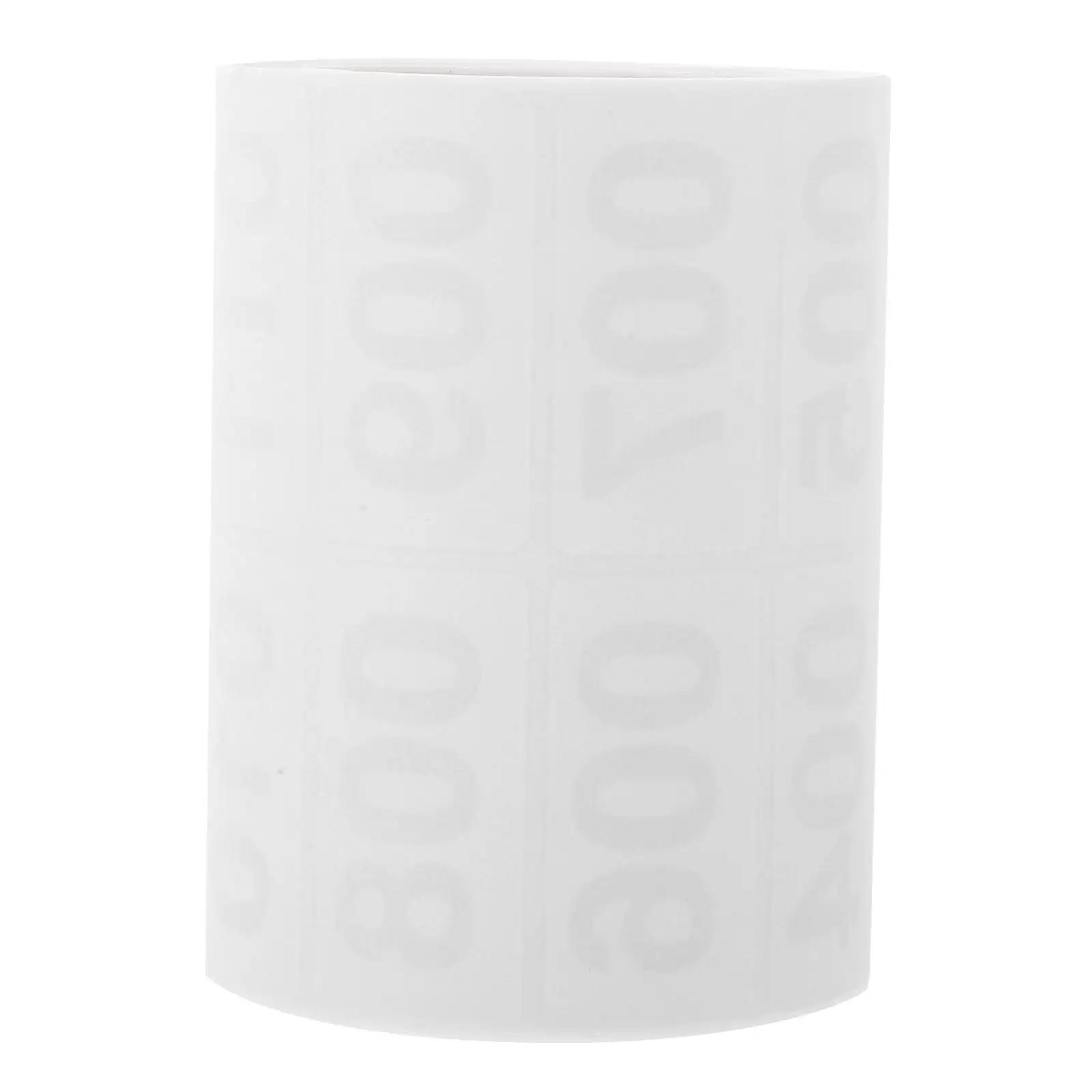 

1000 Pcs Number Stickers 40x20mm Self Adhesive Warehouse Labels Serial Decor Files Folders Tagging Machines Appliances