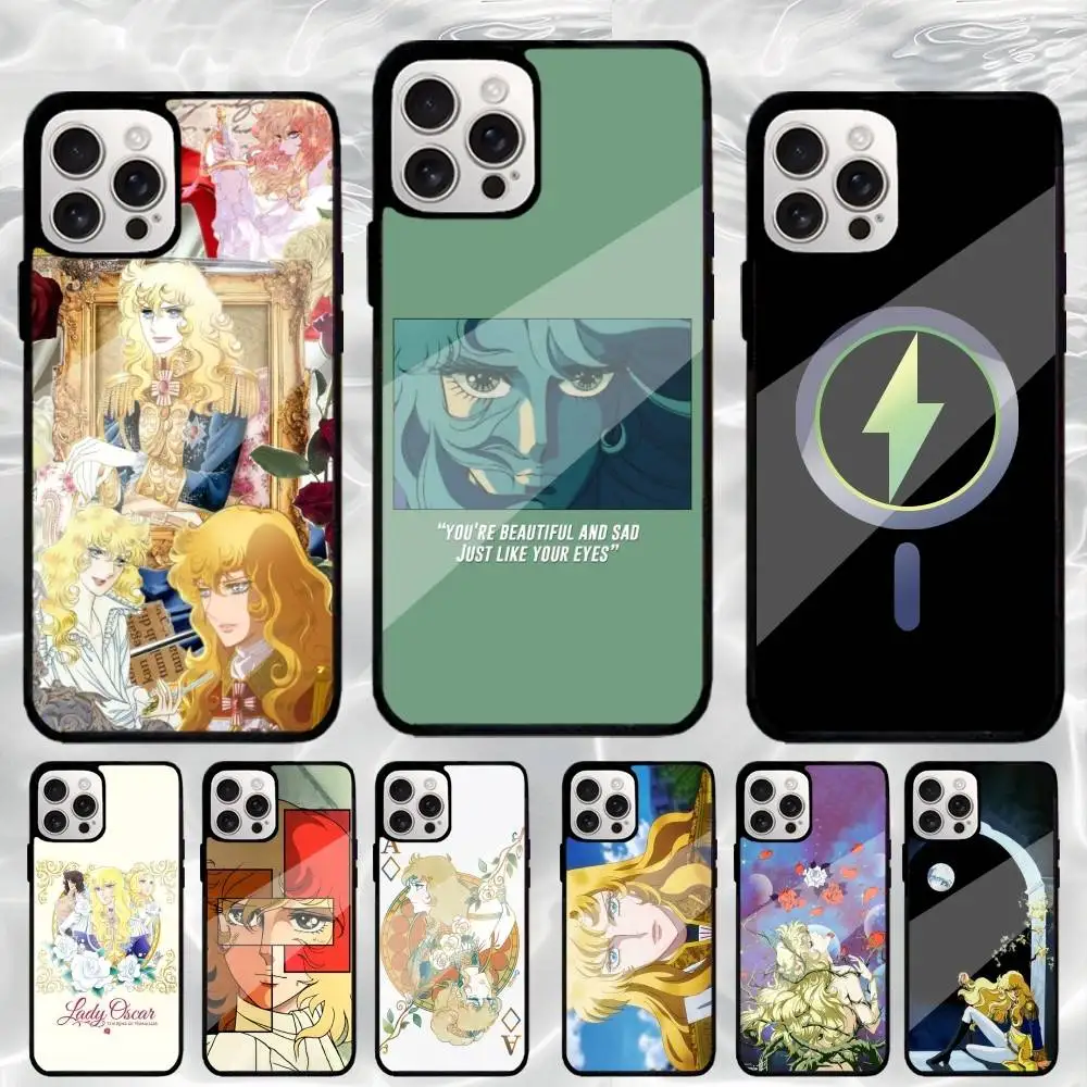 

Rose Of Versailles Oscar Phone Case For iPhone17,16,15,14,13,12,11 Plus,Pro Max Magnetic For Magsafe Wireless Charging
