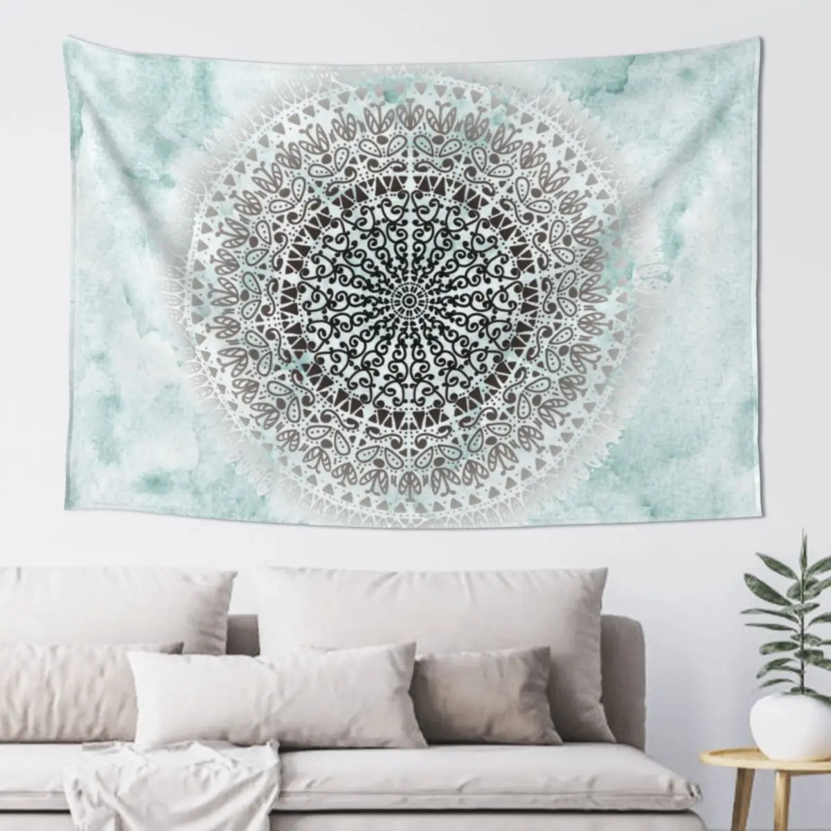 

ICELAND MANDALA Tapestry House Decorations Funny Aesthetic Room Decors Tapestry