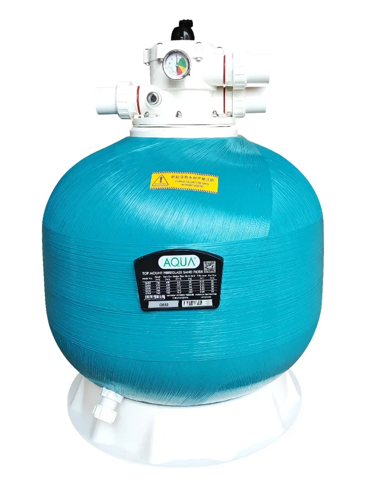 Sand tank filter Swimming pool sand tank filter circulating pump water treatment purification and cleaning equipment