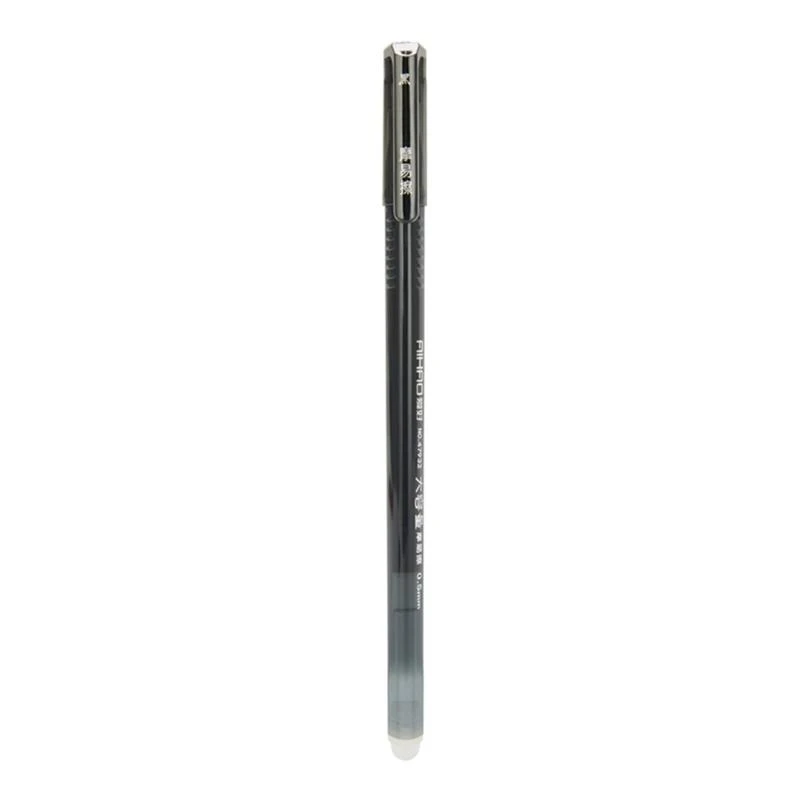 0,5mm Extra-Thin Fine Tip Pen Gel Liquid Rolling Ball Point Pena