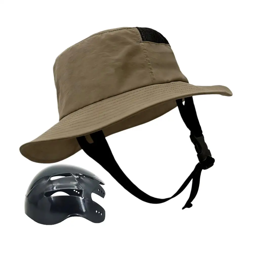 AliExpress NONE Hat Helmet Motorcycle Breathable Adjustable Wide Brim Head Protection Safety Helmet Shaped Sunhat for Adults Bicycle Surfing