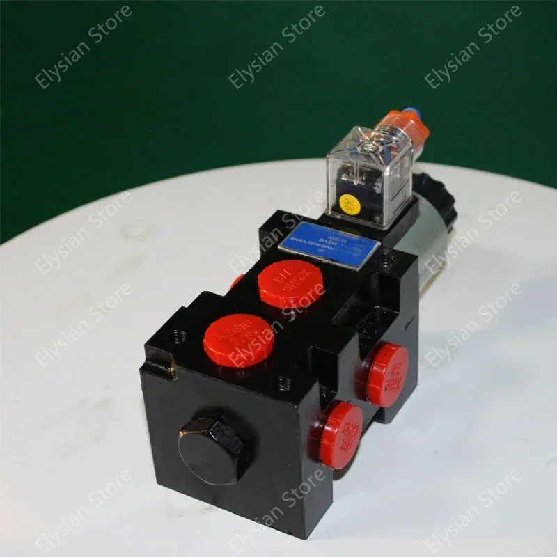 12V/24V Hydraulic solenoid valve electromagnetic shunt HSV6 selection valve oil circuit switching valve drainage